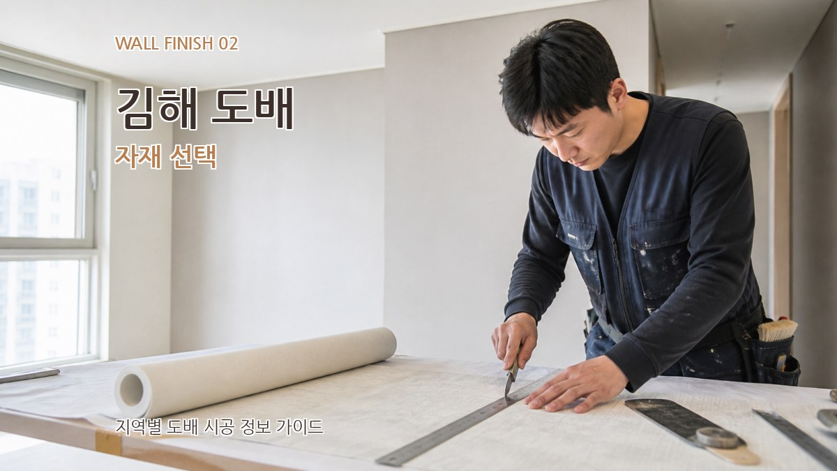 김해 도배 자재 선택