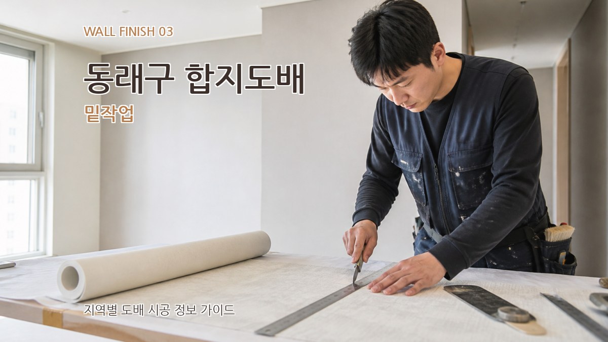동래구 합지도배 밑작업
