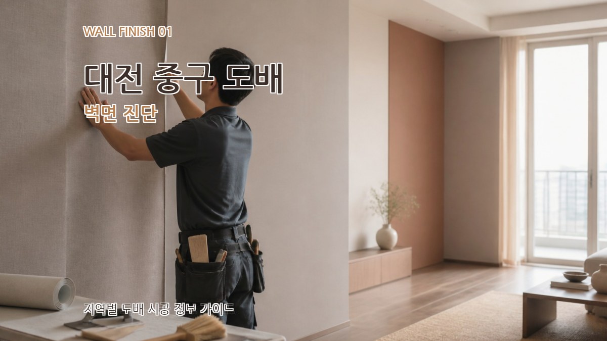 대전 중구 도배