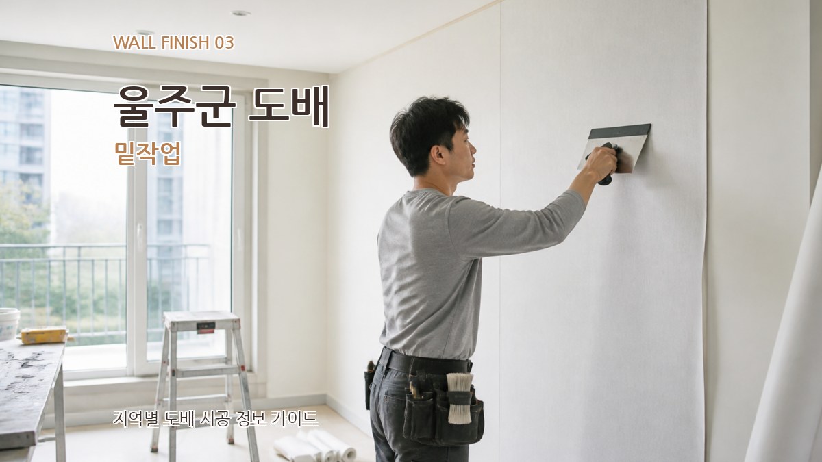 울주군 도배 밑작업