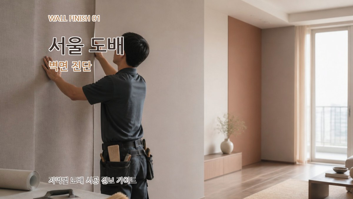 서울 도배 벽면 진단