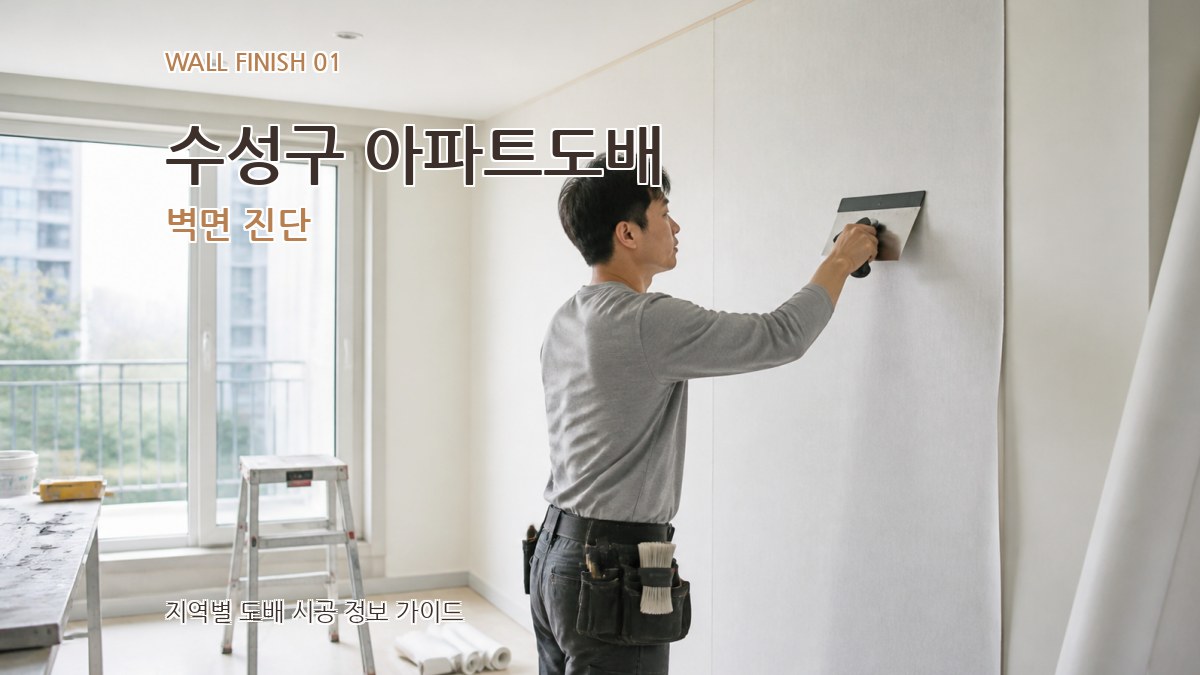 수성구 아파트도배