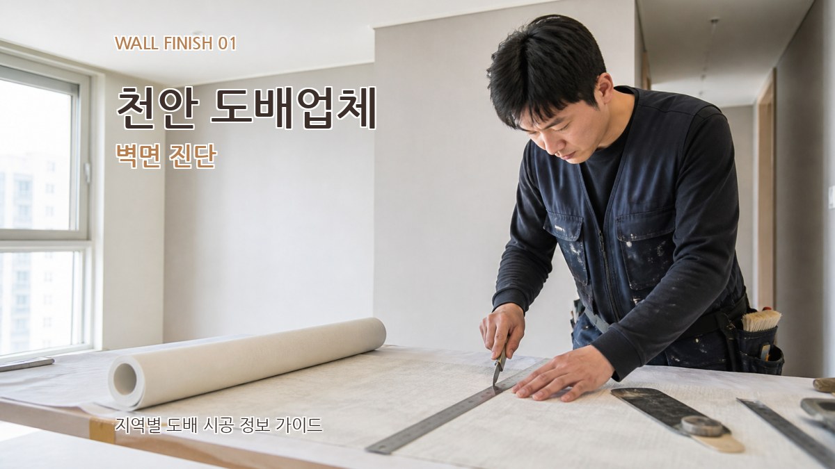 천안 도배업체