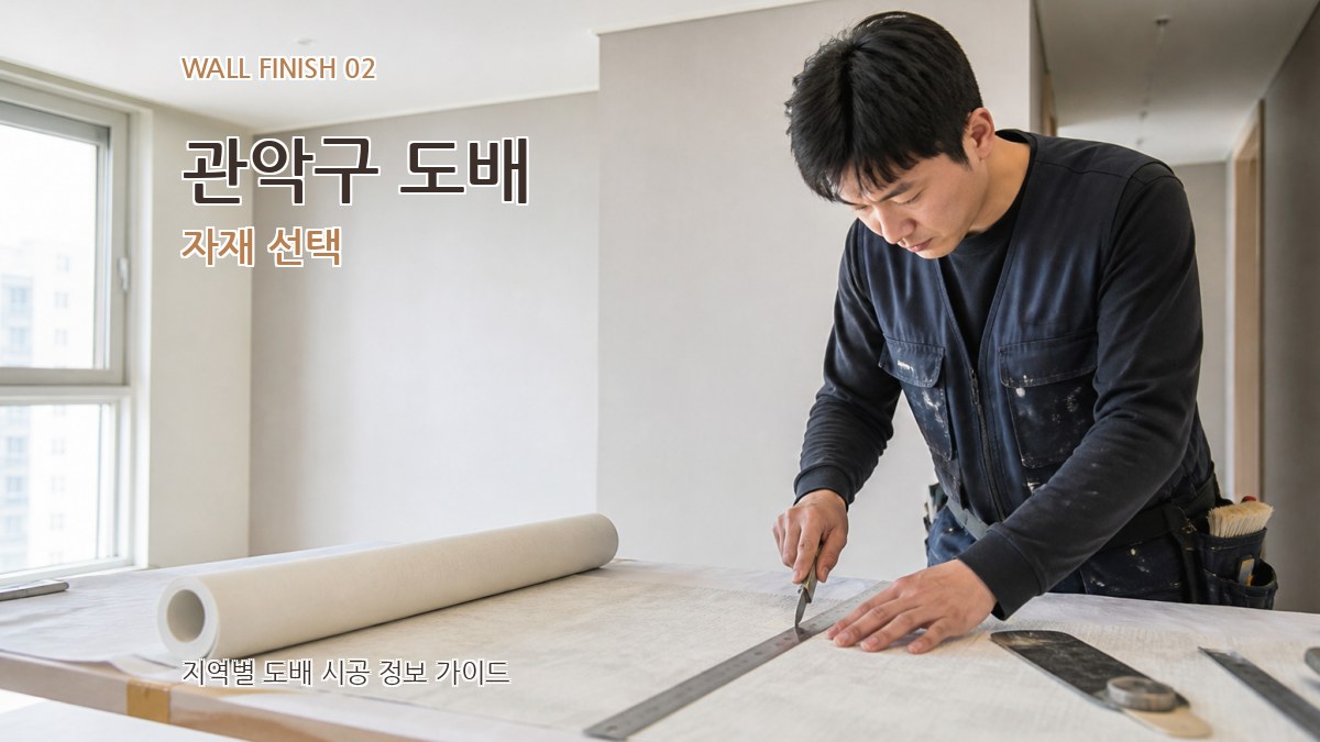 관악구 도배 자재 선택