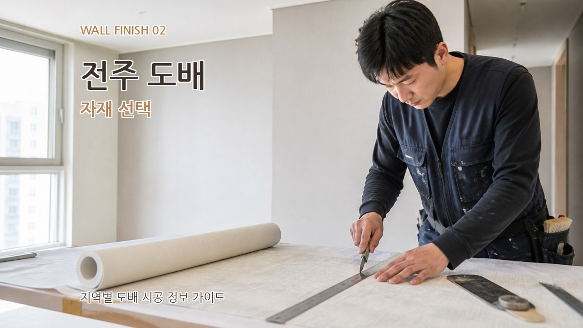 전주 도배 자재 선택