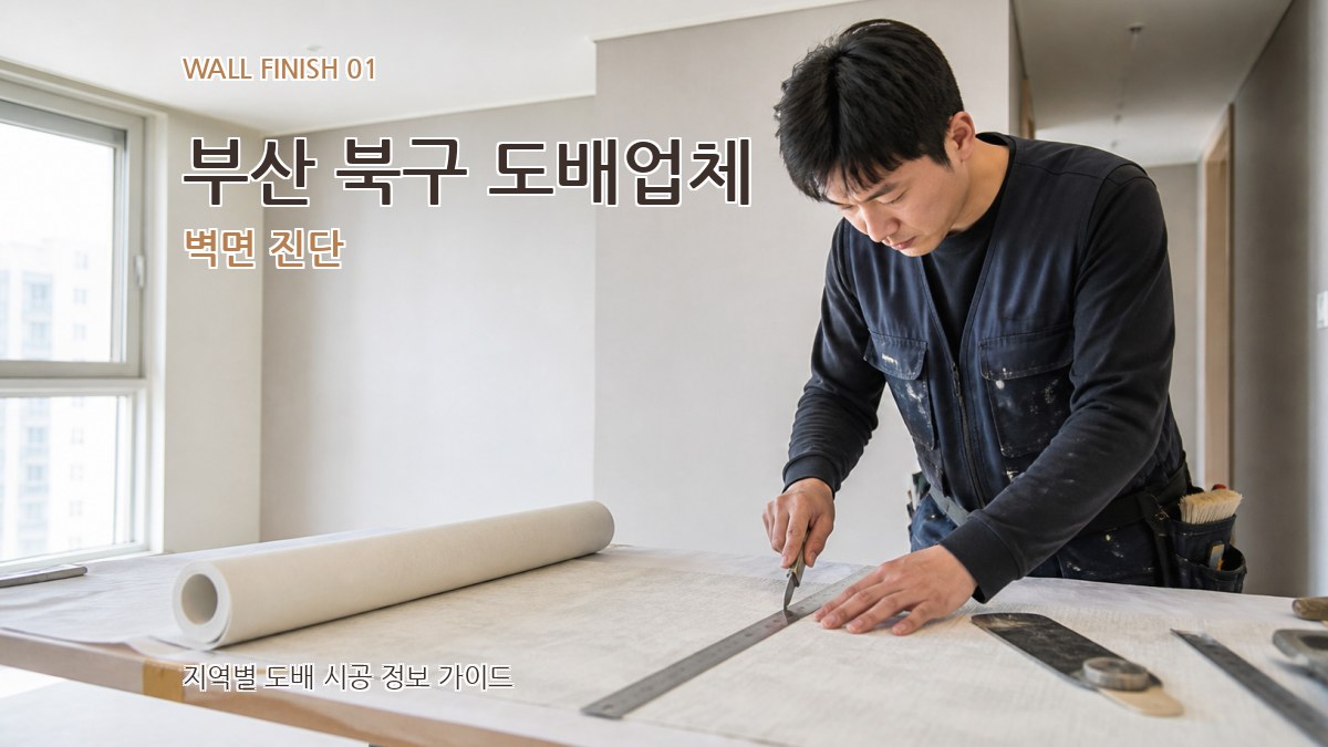부산 북구 도배업체