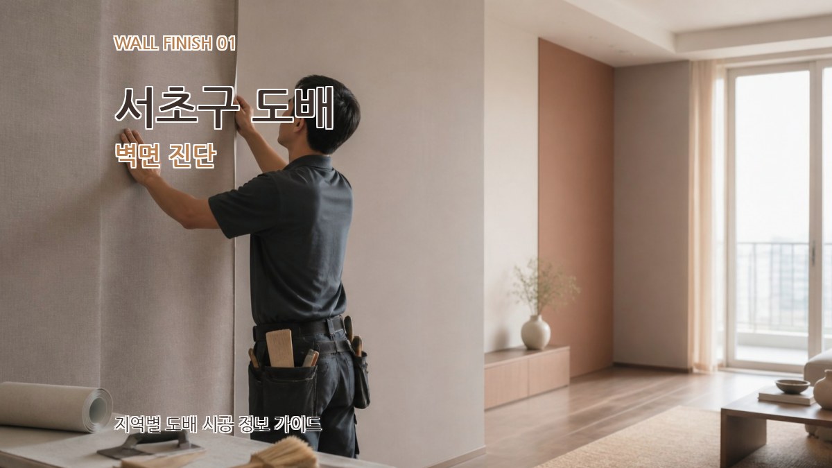 서초구 도배 벽면 진단