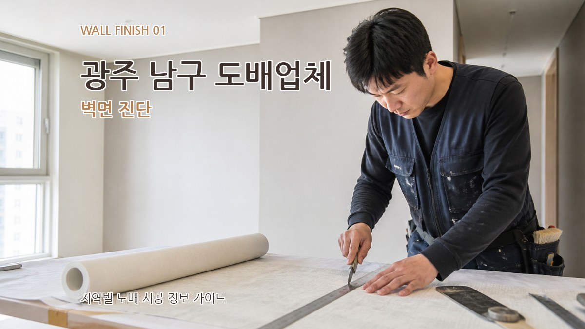 광주 남구 도배업체