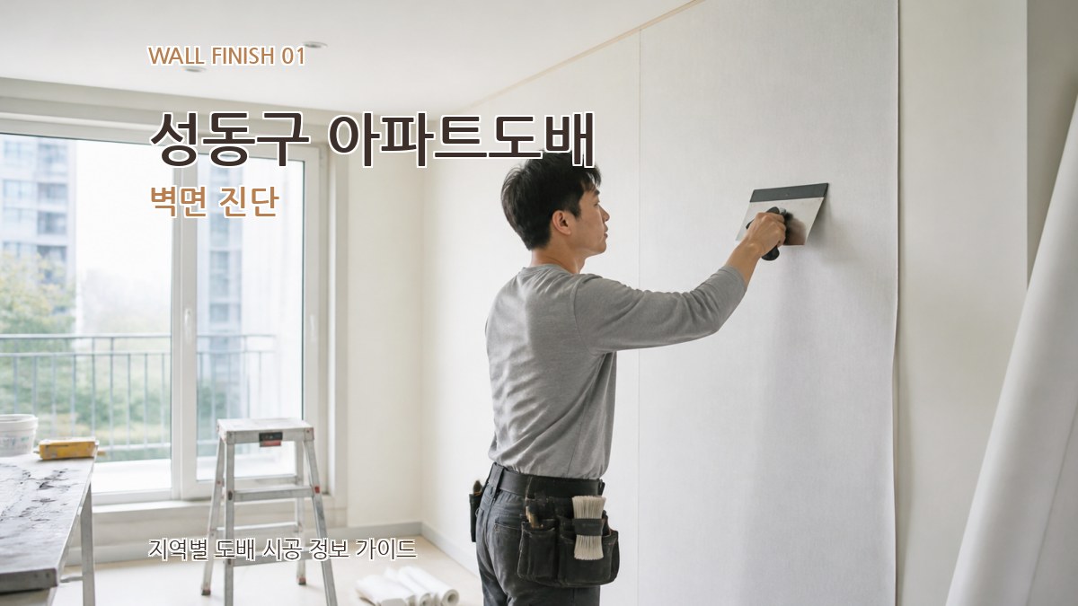 성동구 아파트도배