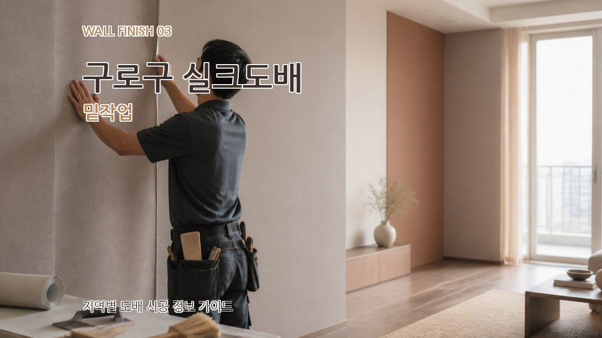 구로구 실크도배 밑작업