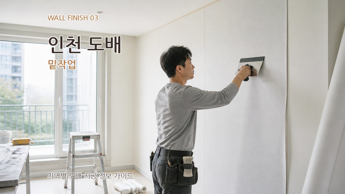 인천 도배 밑작업