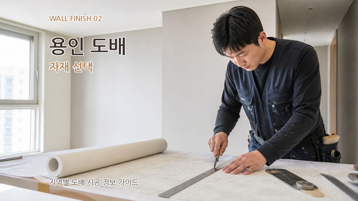 용인 도배 자재 선택