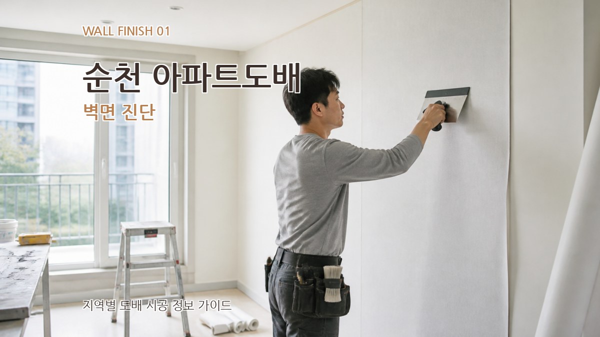 순천 아파트도배