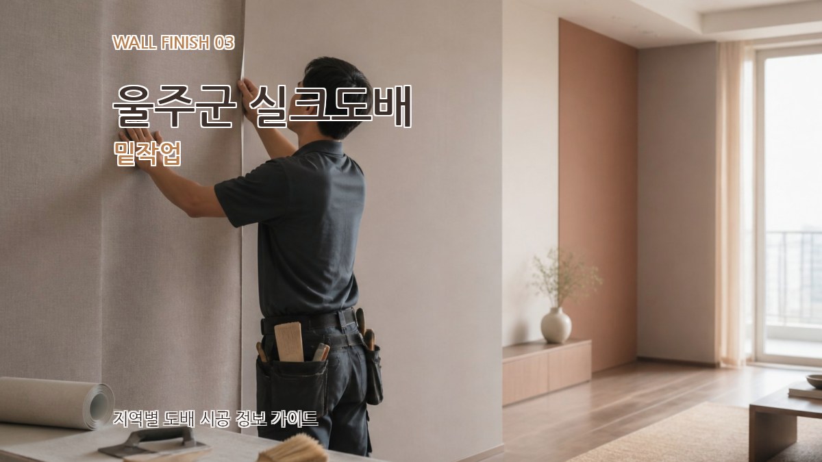 울주군 실크도배 밑작업