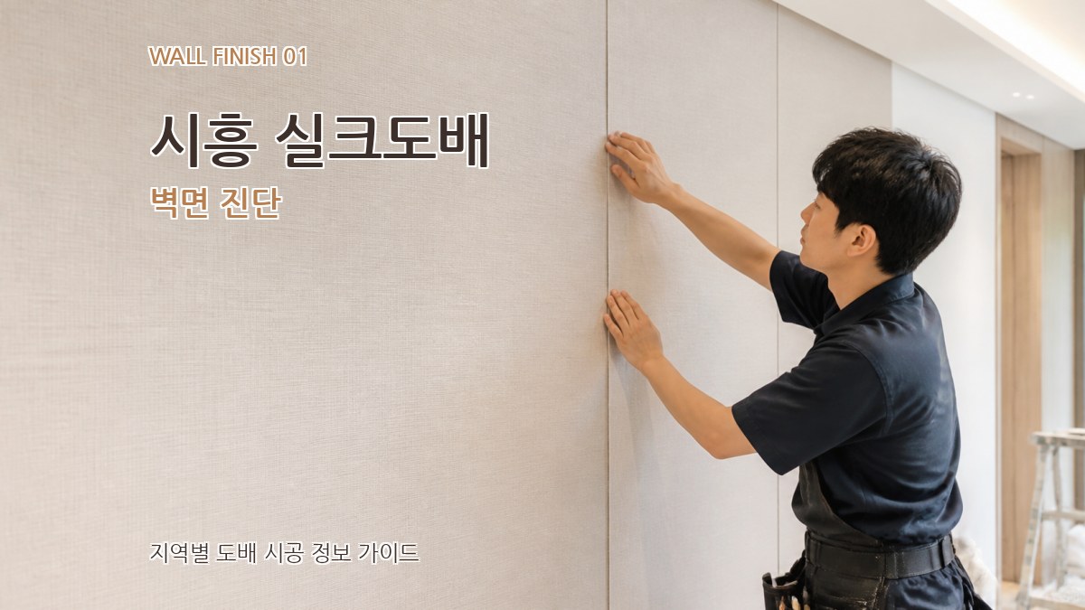 시흥 실크도배