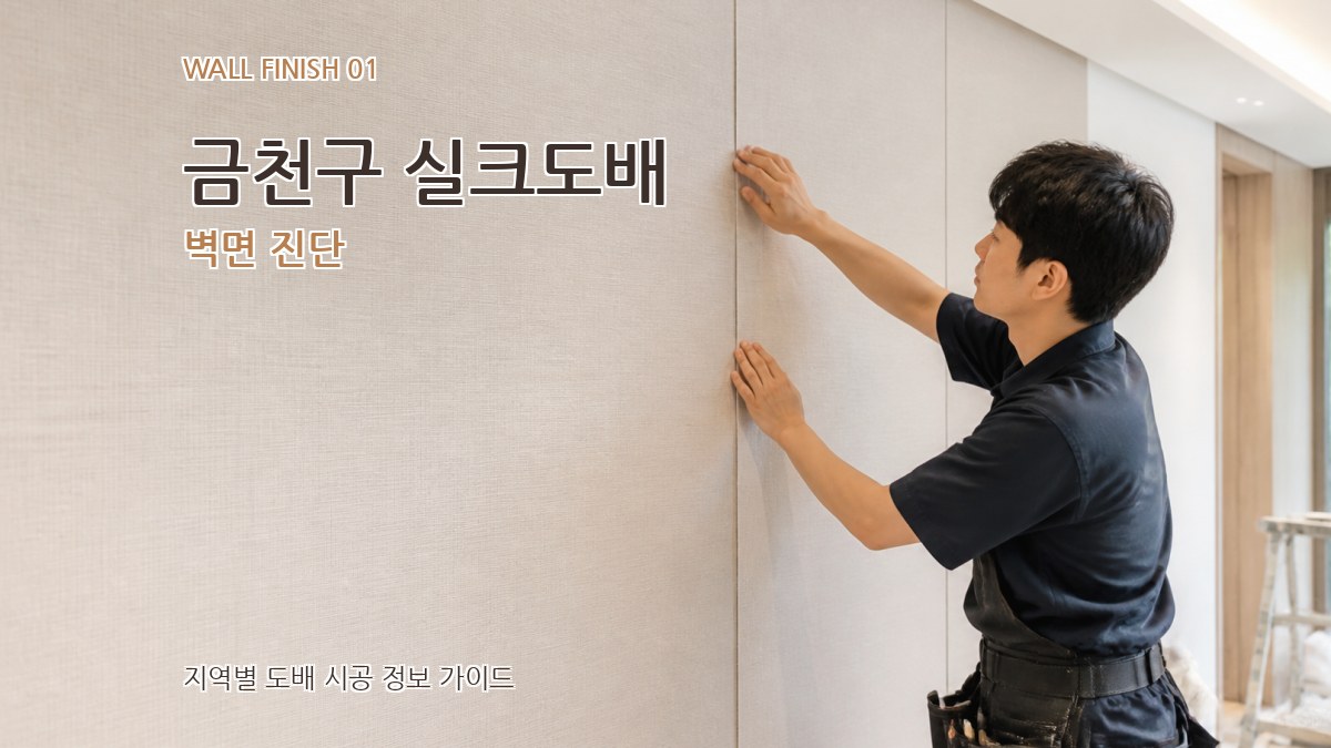 금천구 실크도배