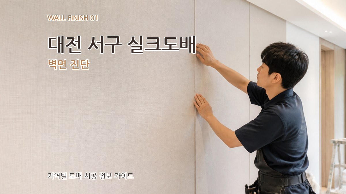 대전 서구 실크도배