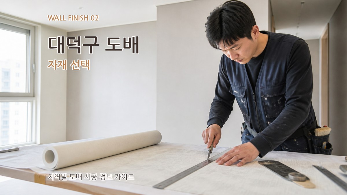 대덕구 도배 자재 선택