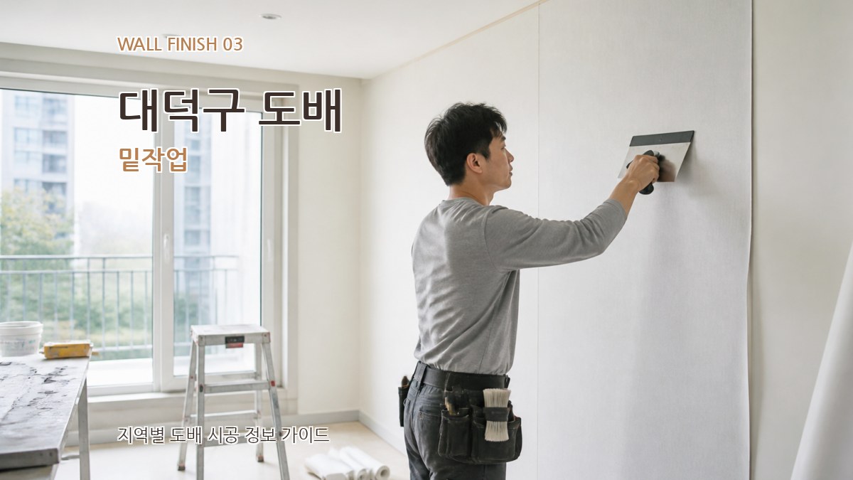 대덕구 도배 밑작업