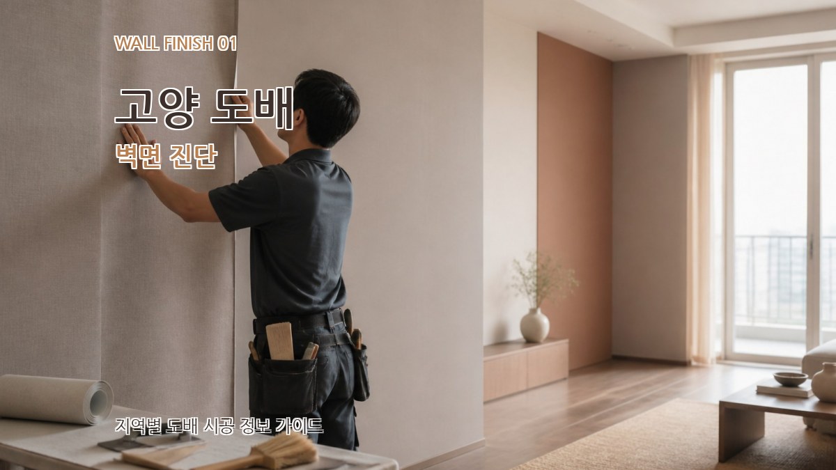 고양 도배 벽면 진단