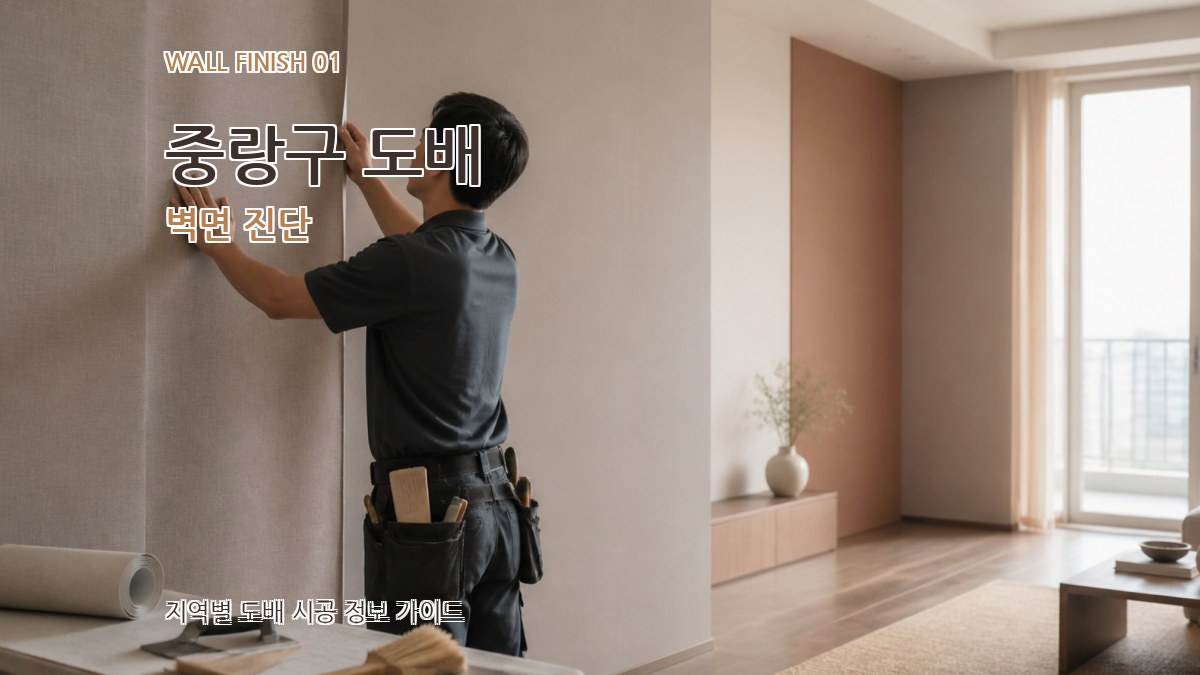중랑구 도배 벽면 진단