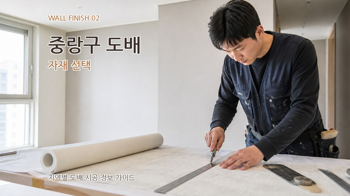 중랑구 도배 자재 선택