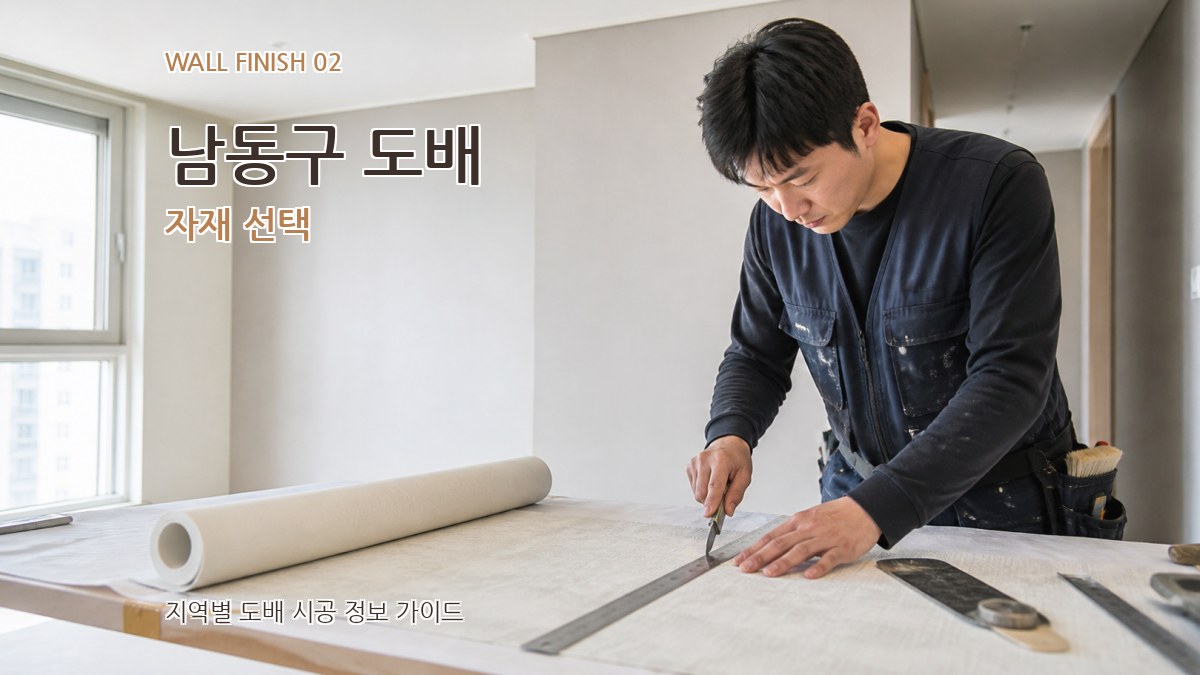 남동구 도배 자재 선택