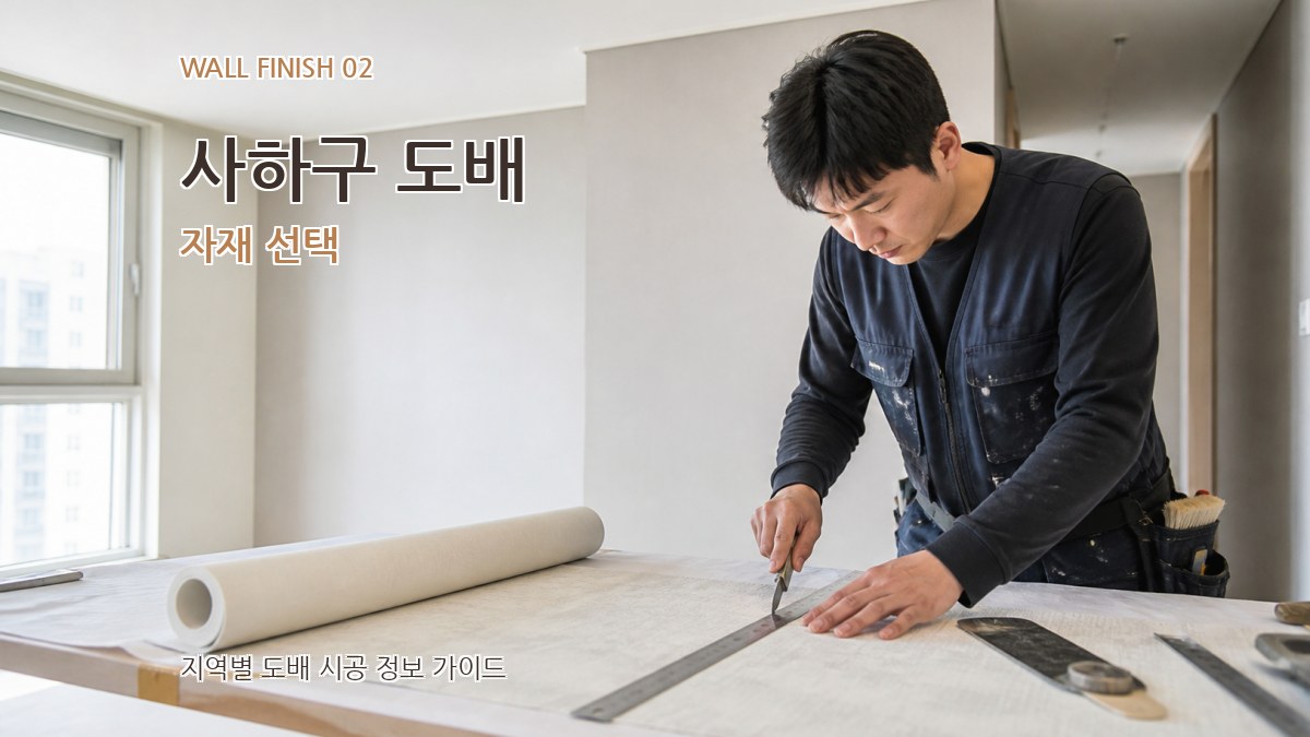 사하구 도배 자재 선택
