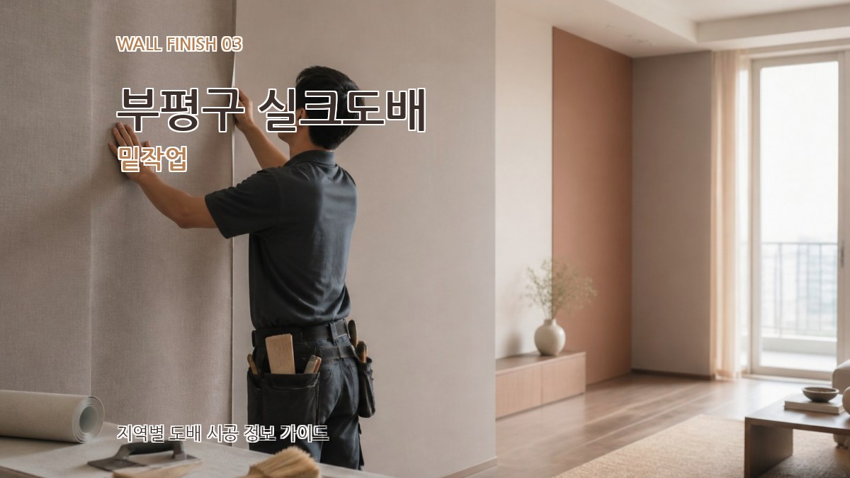 부평구 실크도배 밑작업