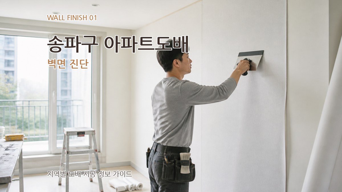 송파구 아파트도배