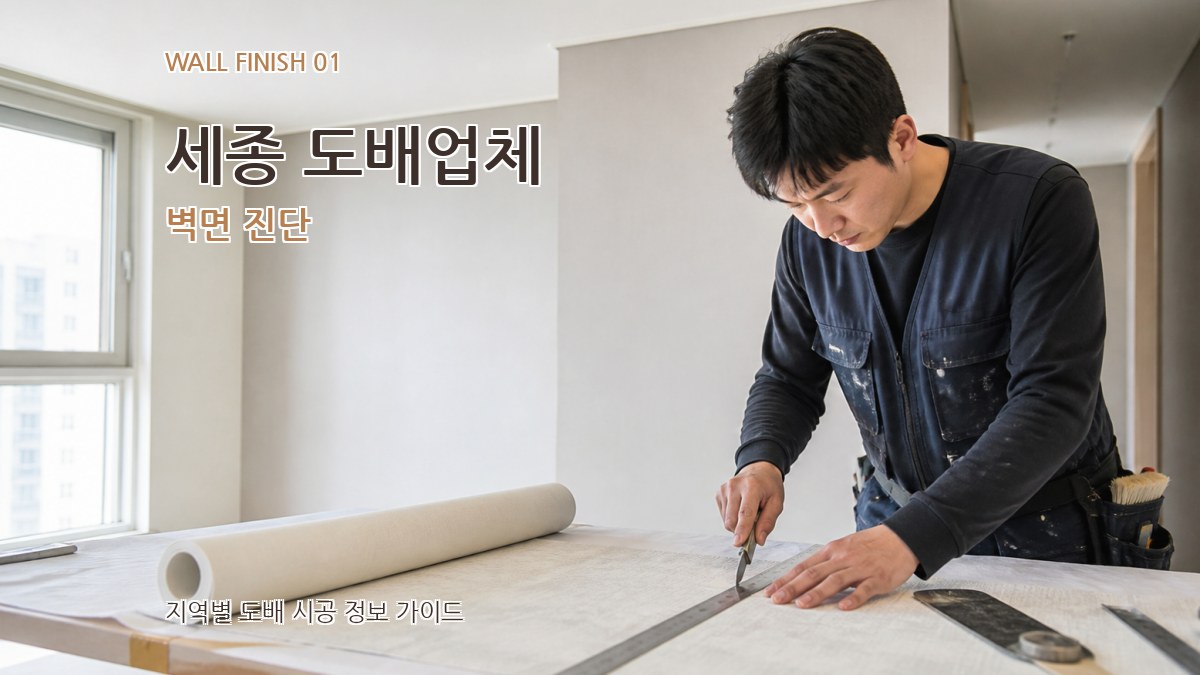 세종 도배업체