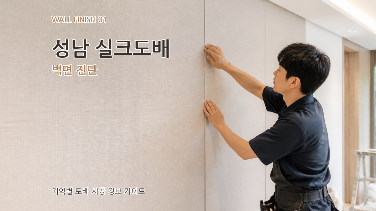 성남 실크도배
