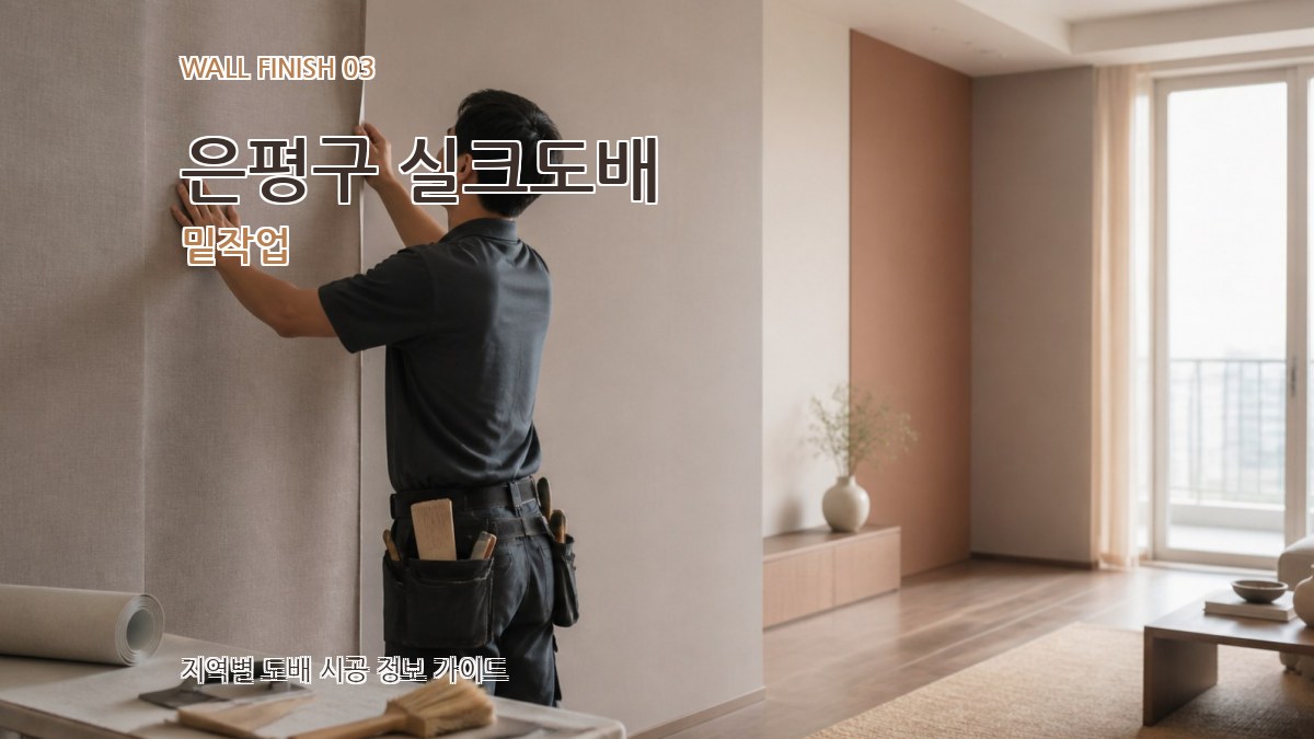 은평구 실크도배 밑작업