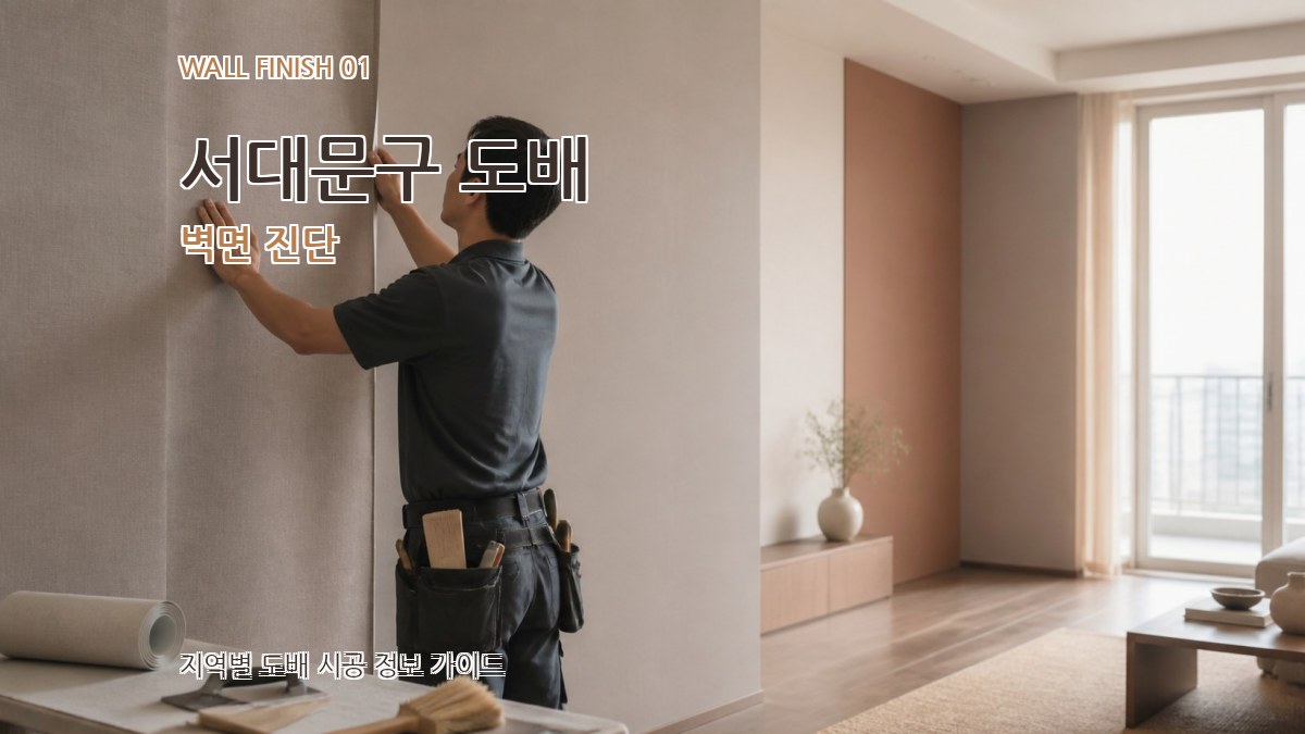서대문구 도배 벽면 진단