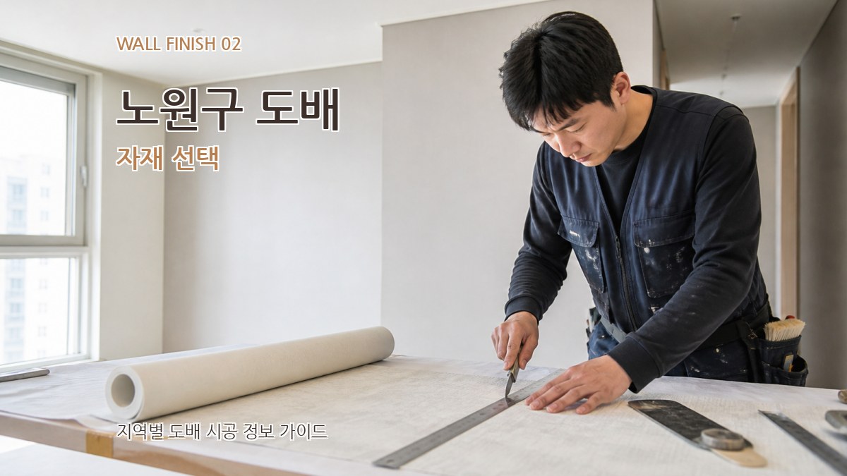노원구 도배 자재 선택