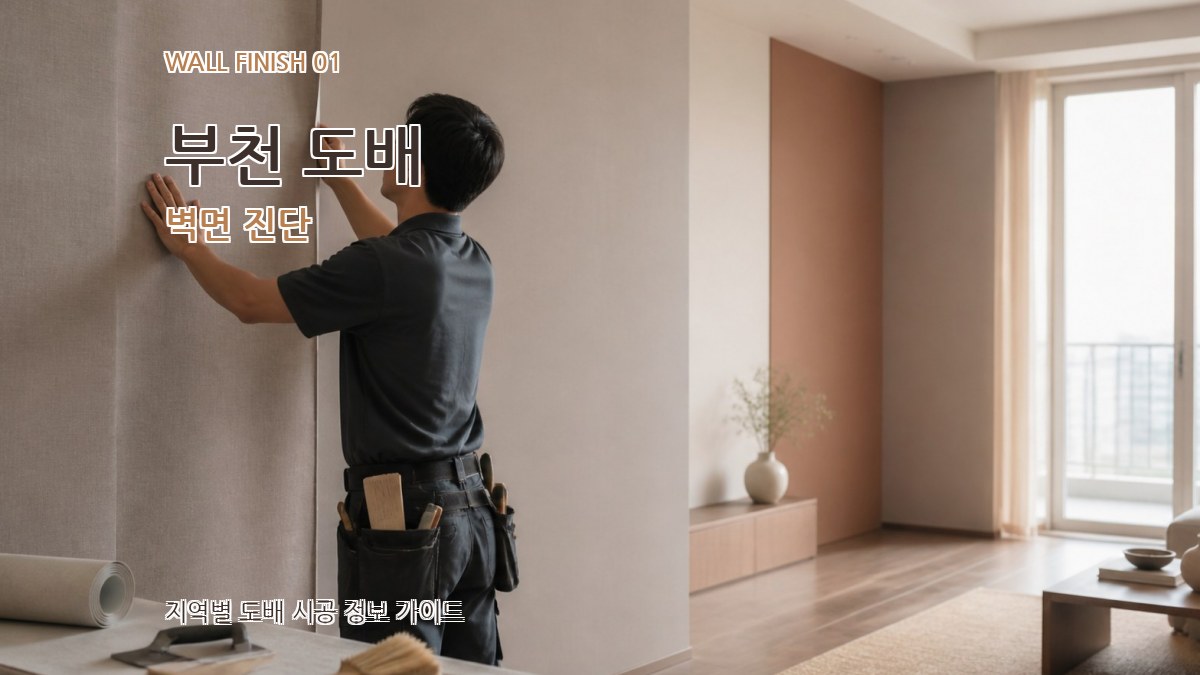 부천 도배 벽면 진단