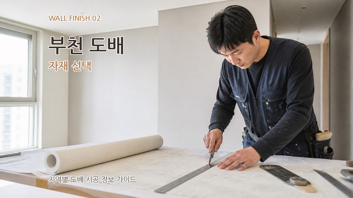 부천 도배 자재 선택