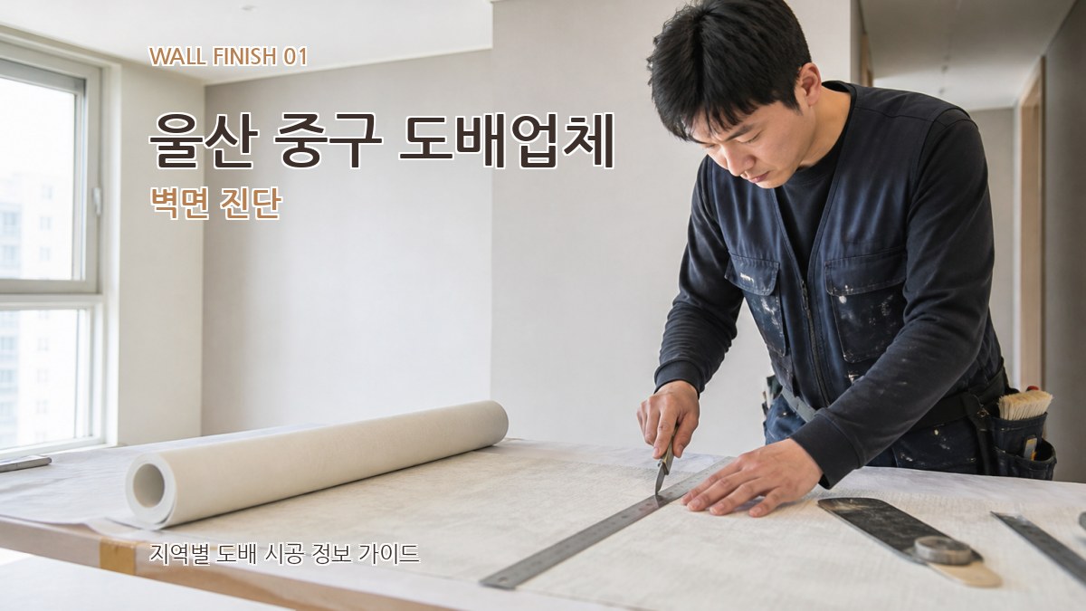 울산 중구 도배업체