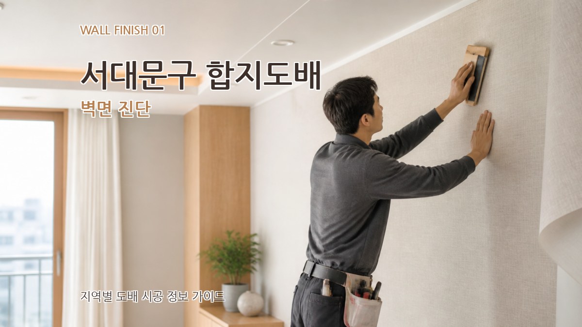 서대문구 합지도배