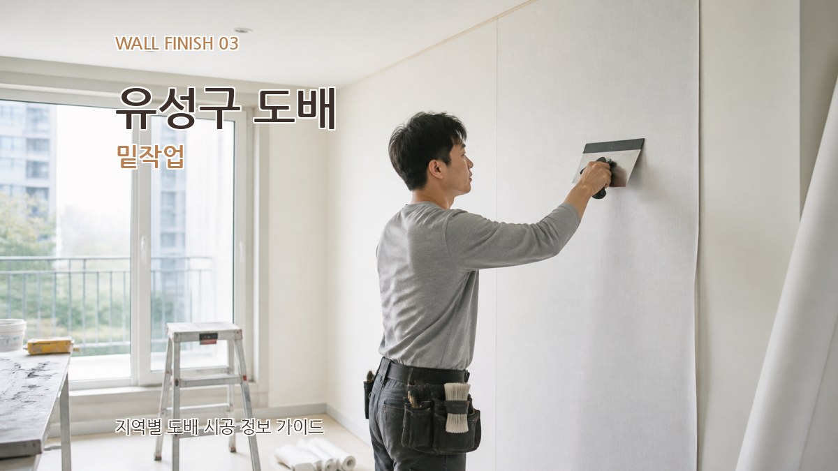 유성구 도배 밑작업