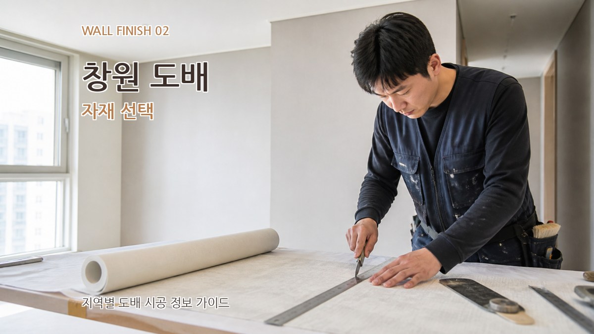 창원 도배 자재 선택
