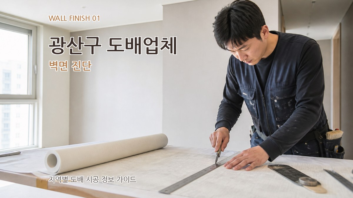 광산구 도배업체 벽면 진단
