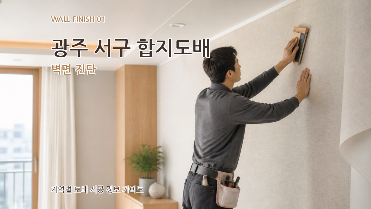 광주 서구 합지도배