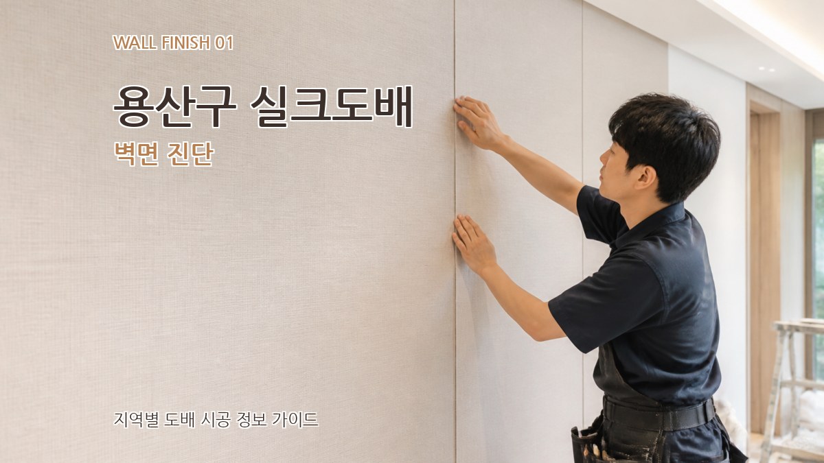 용산구 실크도배