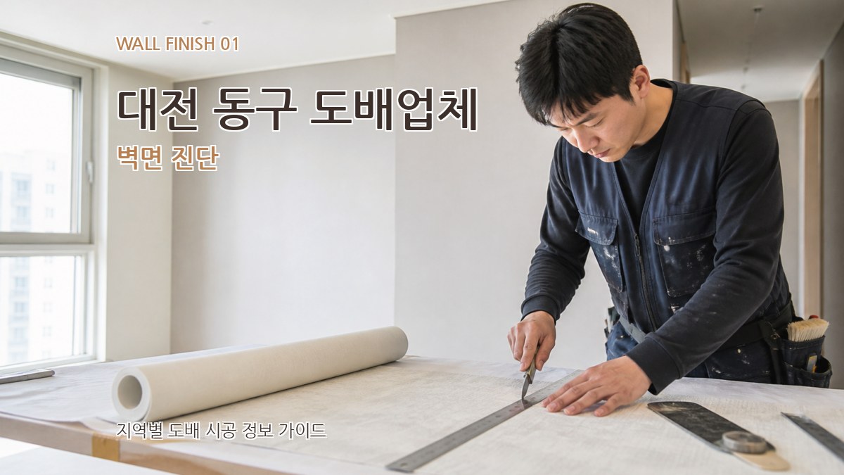대전 동구 도배업체