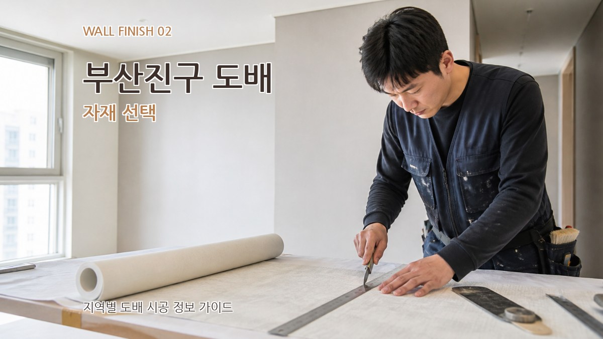 부산진구 도배 자재 선택