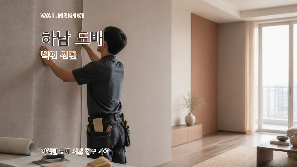 하남 도배 벽면 진단