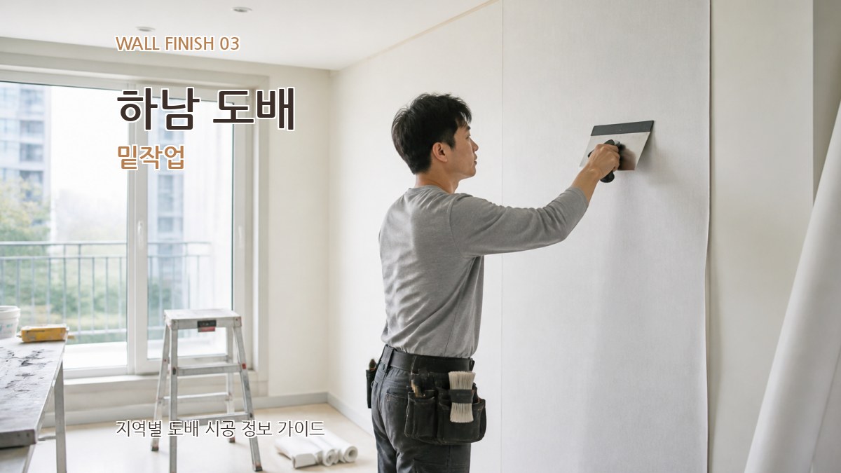 하남 도배 밑작업