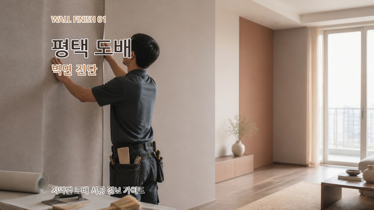 평택 도배 벽면 진단