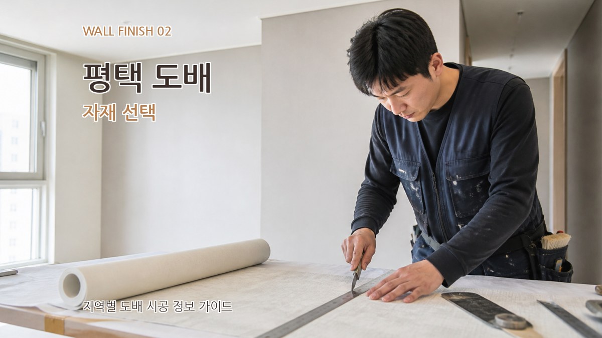 평택 도배 자재 선택
